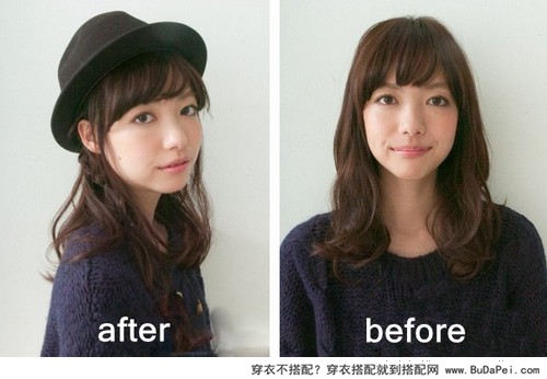 轻松唯美编发 一招搞定戴帽发型